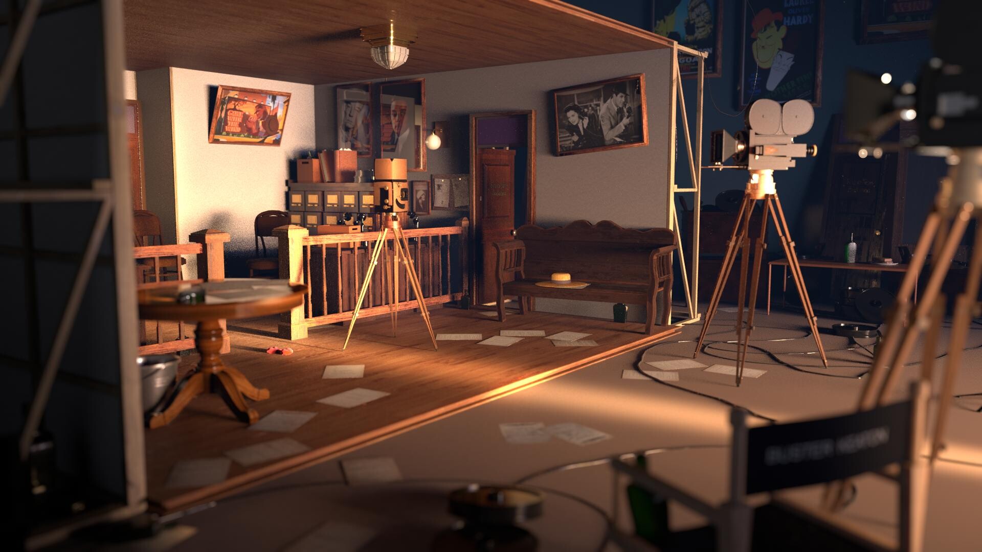 Võtteplats ja kaamera